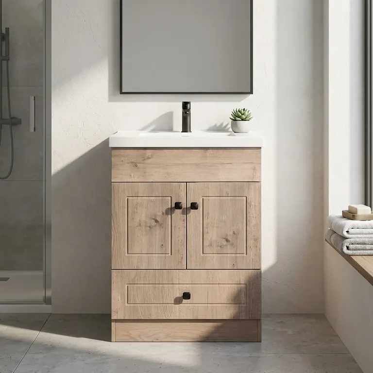 Mueble vanitorio ph 60 cm wood (sin cubierta)