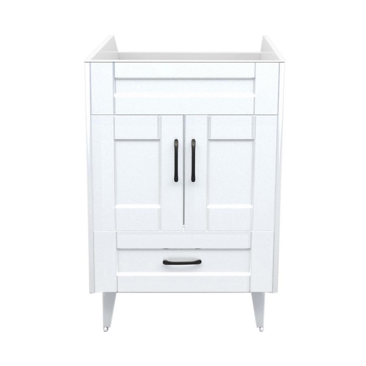 DOMSA - Mueble vanitorio deluxe 50 cm blanco (sin cubierta)