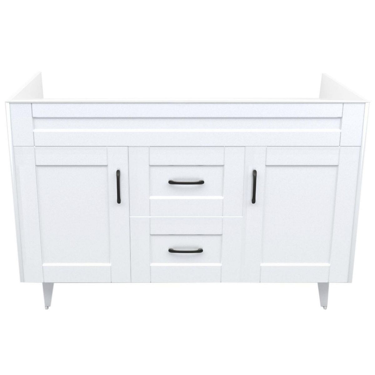 DOMSA - Mueble vanitorio deluxe d 120 cm blanco (sin cubierta)