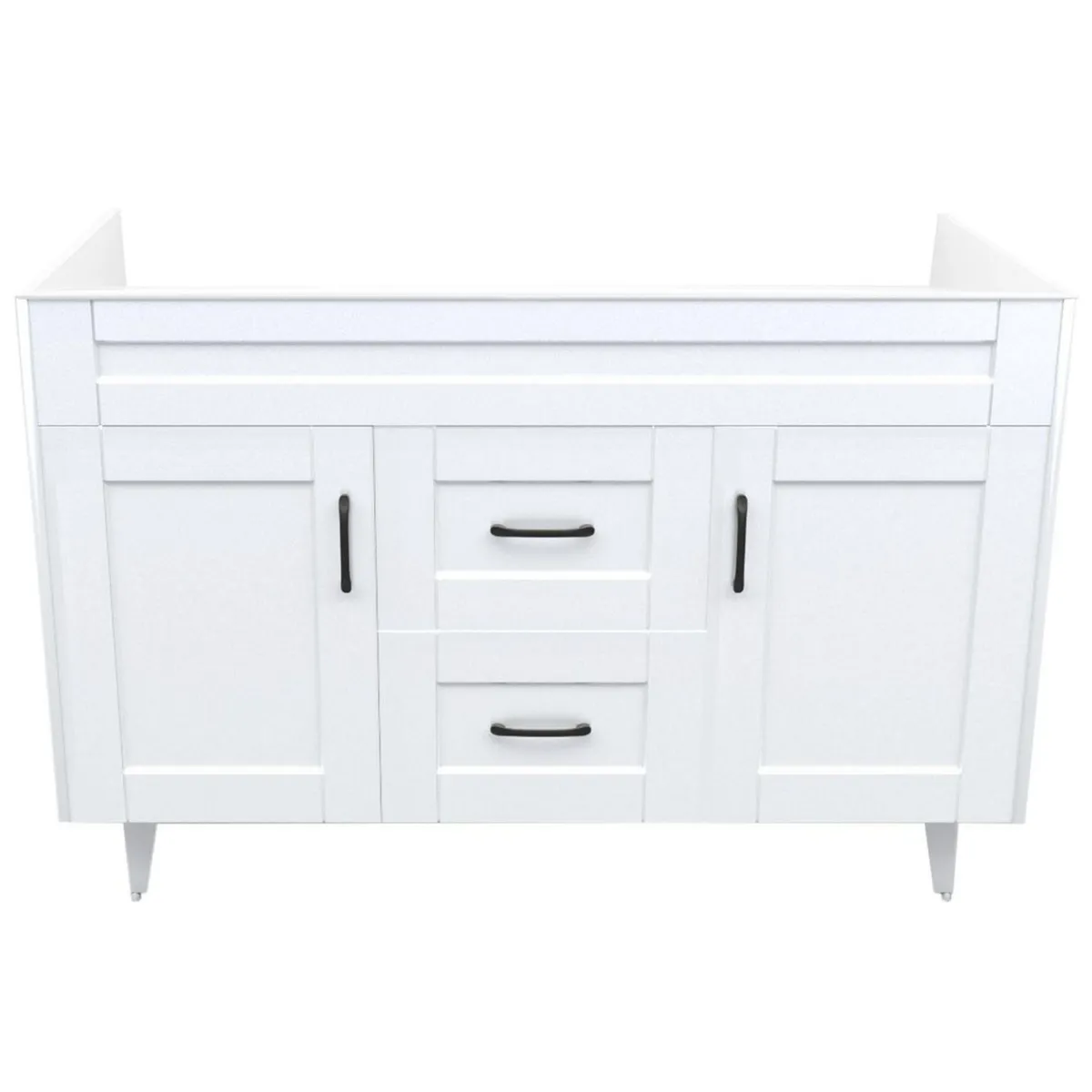 DOMSA - Mueble vanitorio deluxe d 120 cm blanco (sin cubierta)