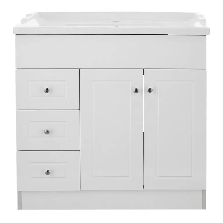 Kit mueble vanitorio phi blanco f 100x47x80 cm