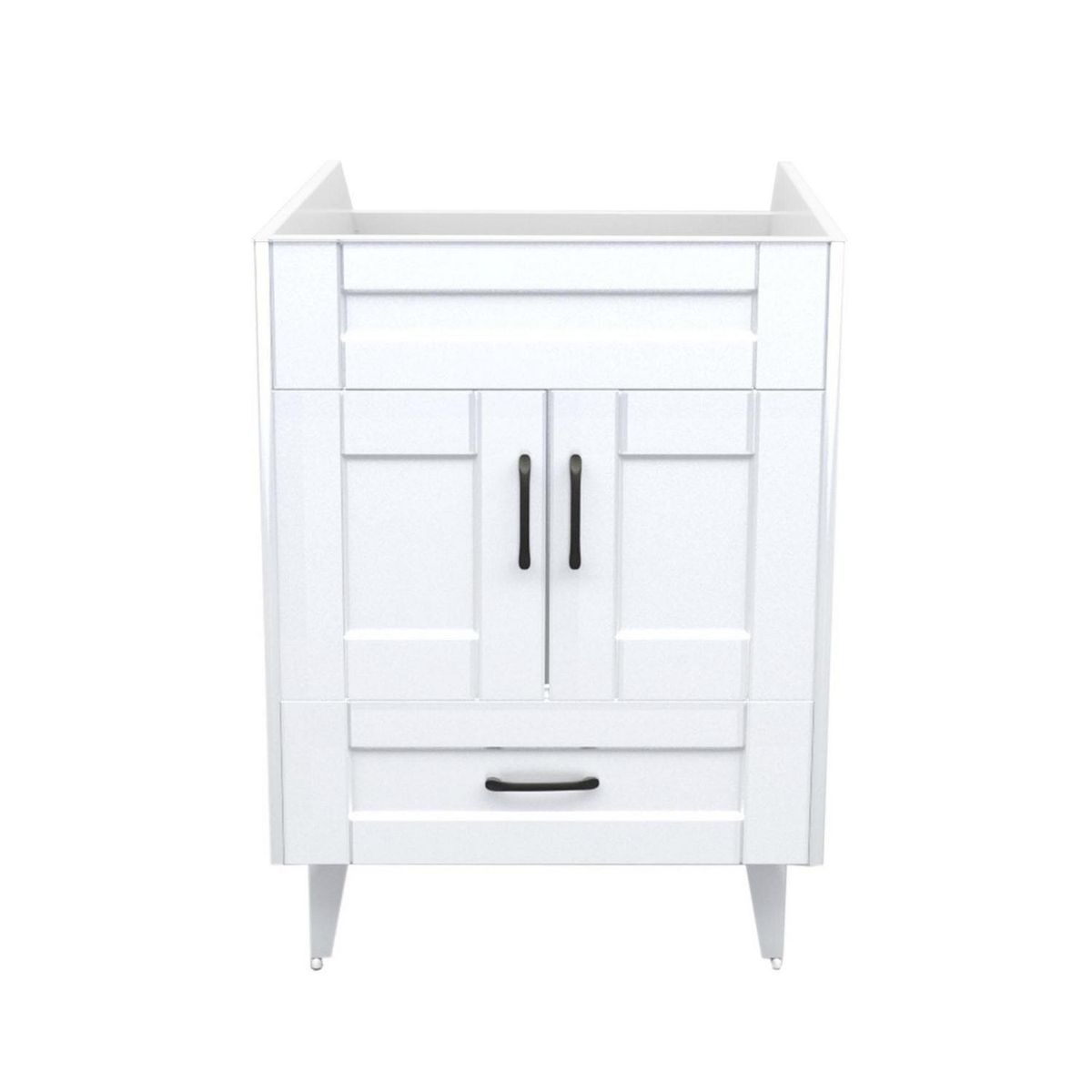 DOMSA - Mueble vanitorio deluxe b60 cm blanco (sin cubierta)