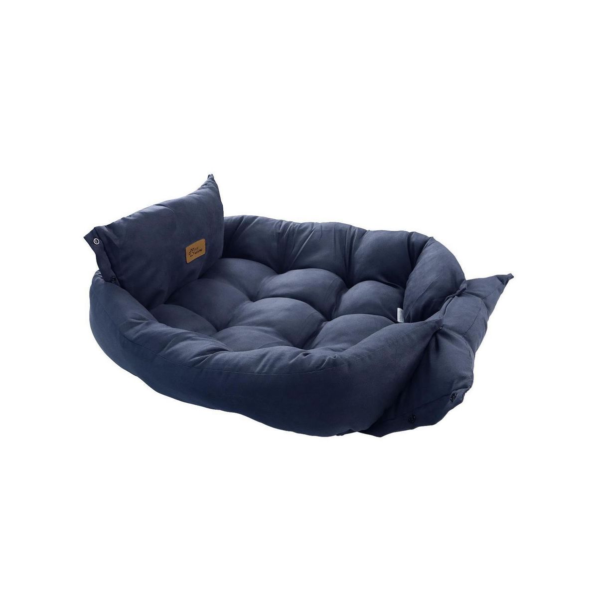 PETWOOW - Cama para Perro 50x40x68 cm Azul