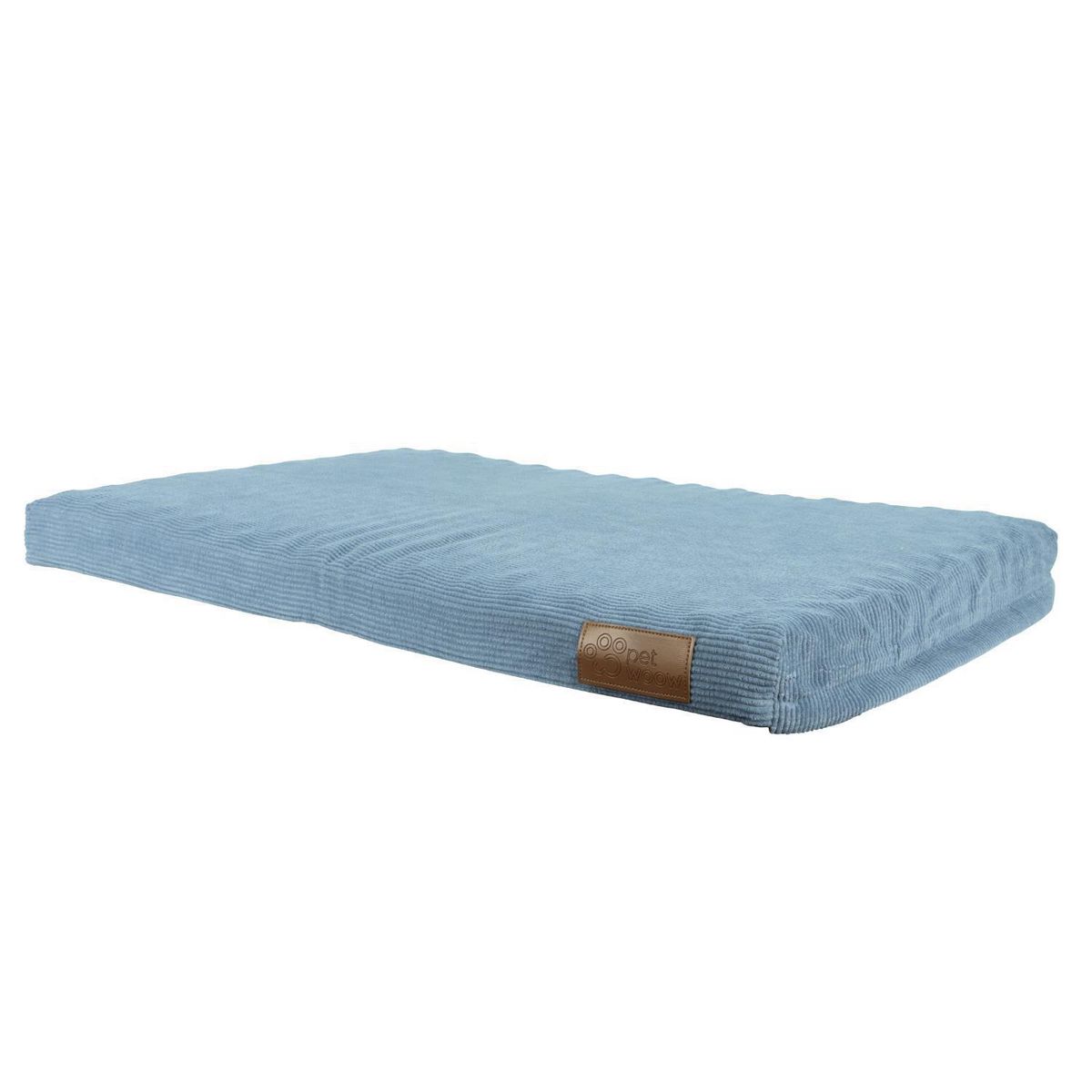 PETWOOW - Cama Rocky M para Perro 14x59x75 cm Celeste