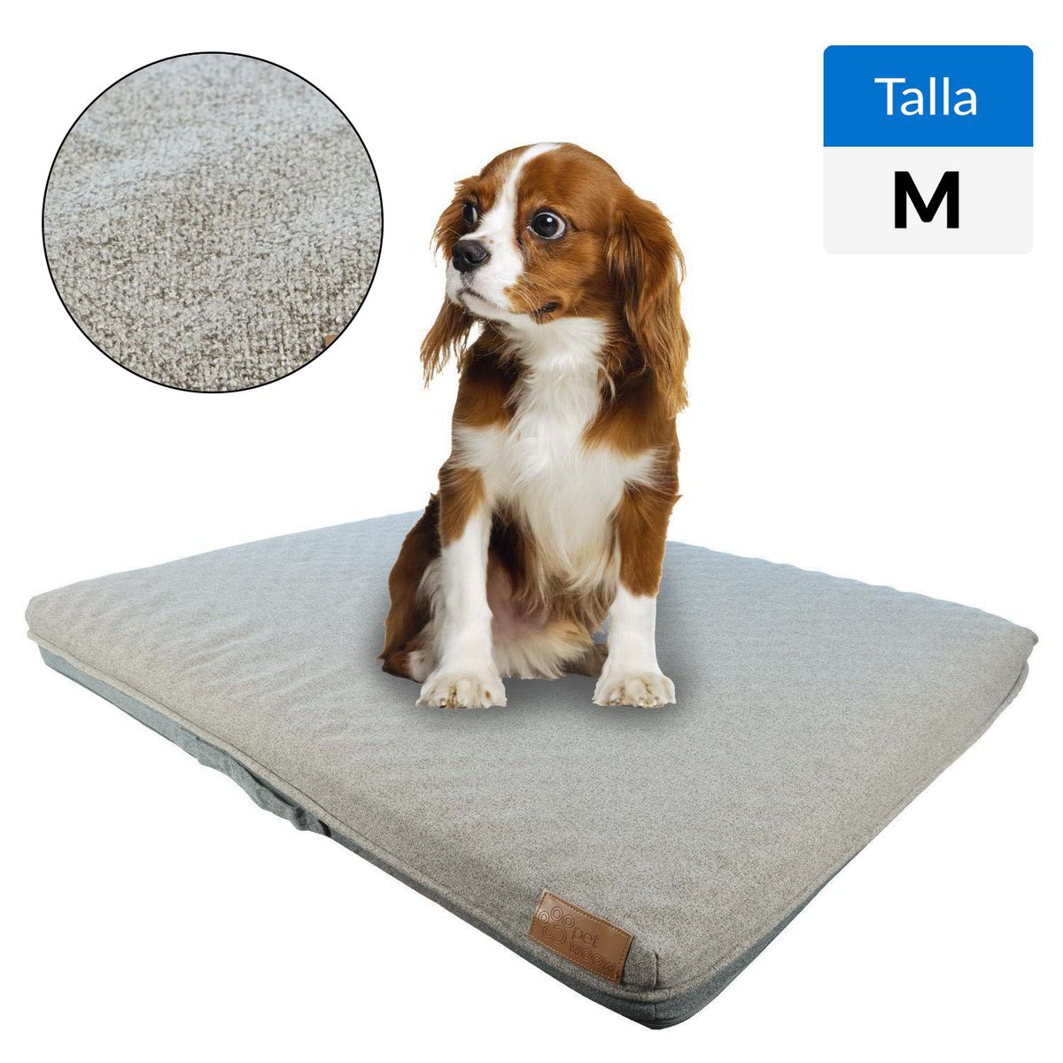 PETWOOW - Cama Maite M para Perro 19x19x61 cm Café