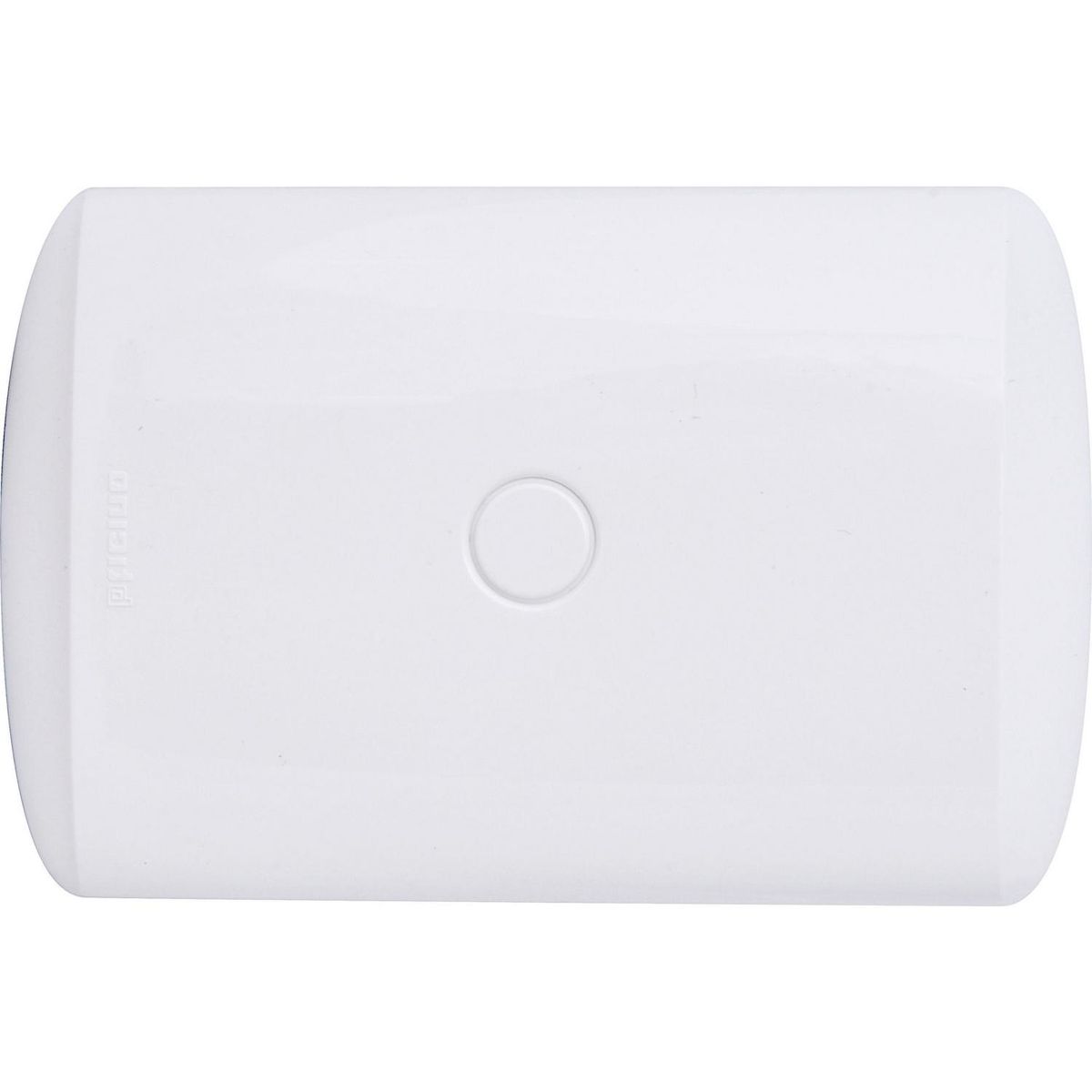 BTICINO - Placa ciega con soporte blanco