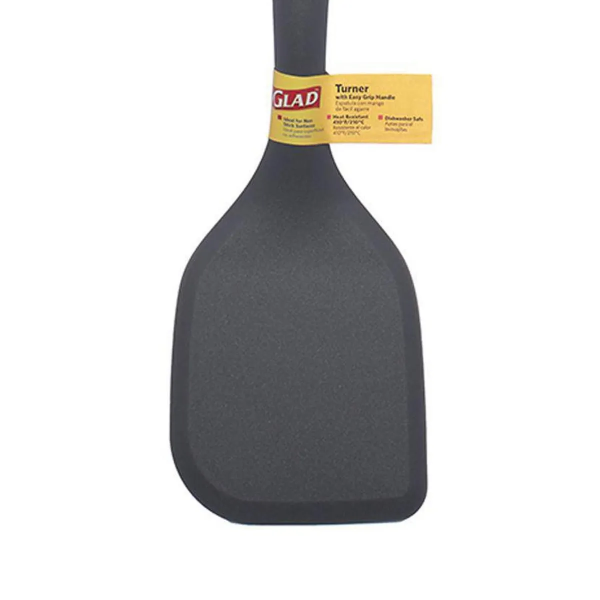 GLAD - Espátula Plástica Glad 33 cm con Agarre Ergonómico para Cocina Gris