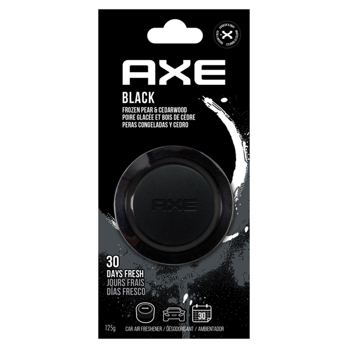 ARMOR ALL - Aromatizante Armor All Axe Black 125 Gr Auto y Hogar