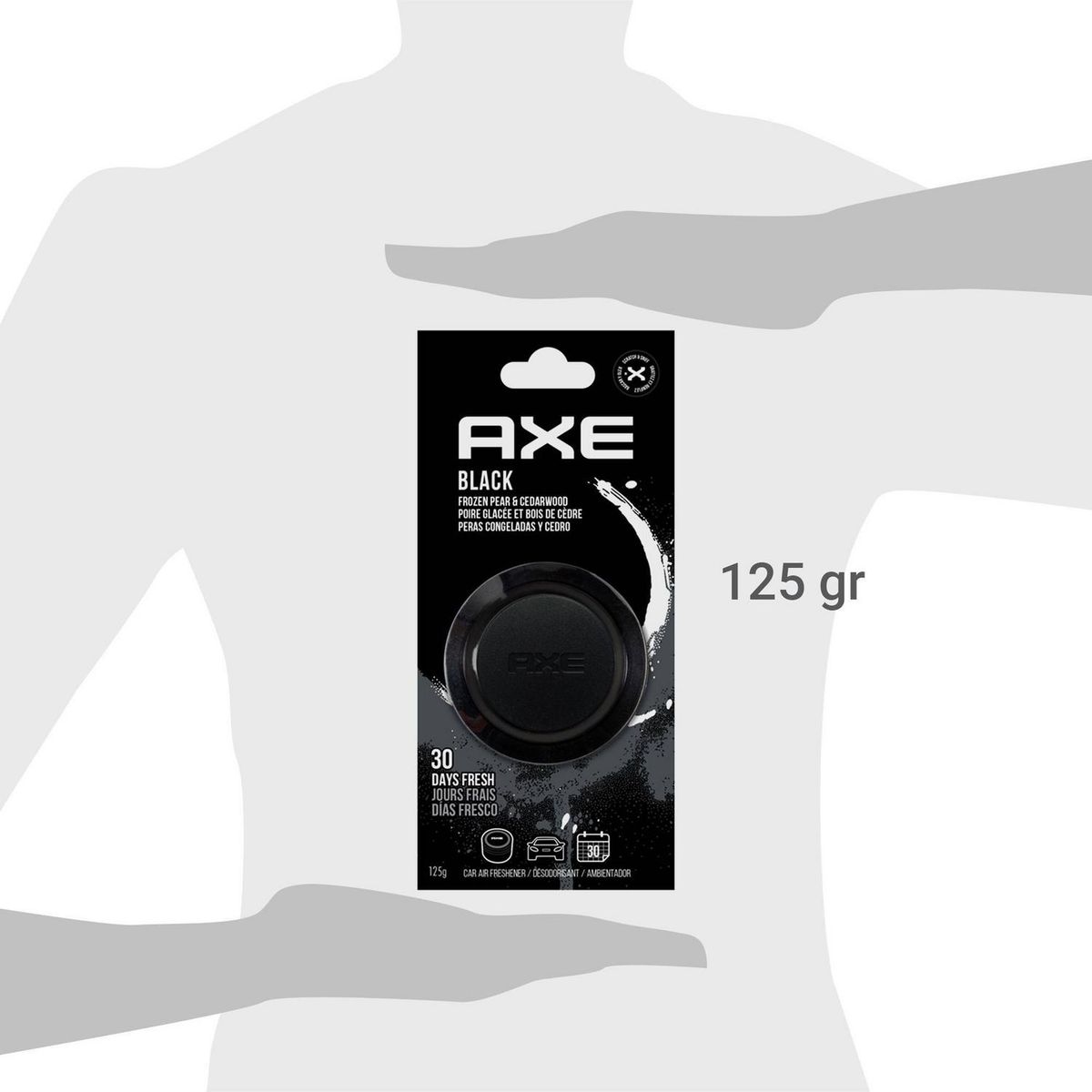 ARMOR ALL - Aromatizante Armor All Axe Black 125 Gr Auto y Hogar