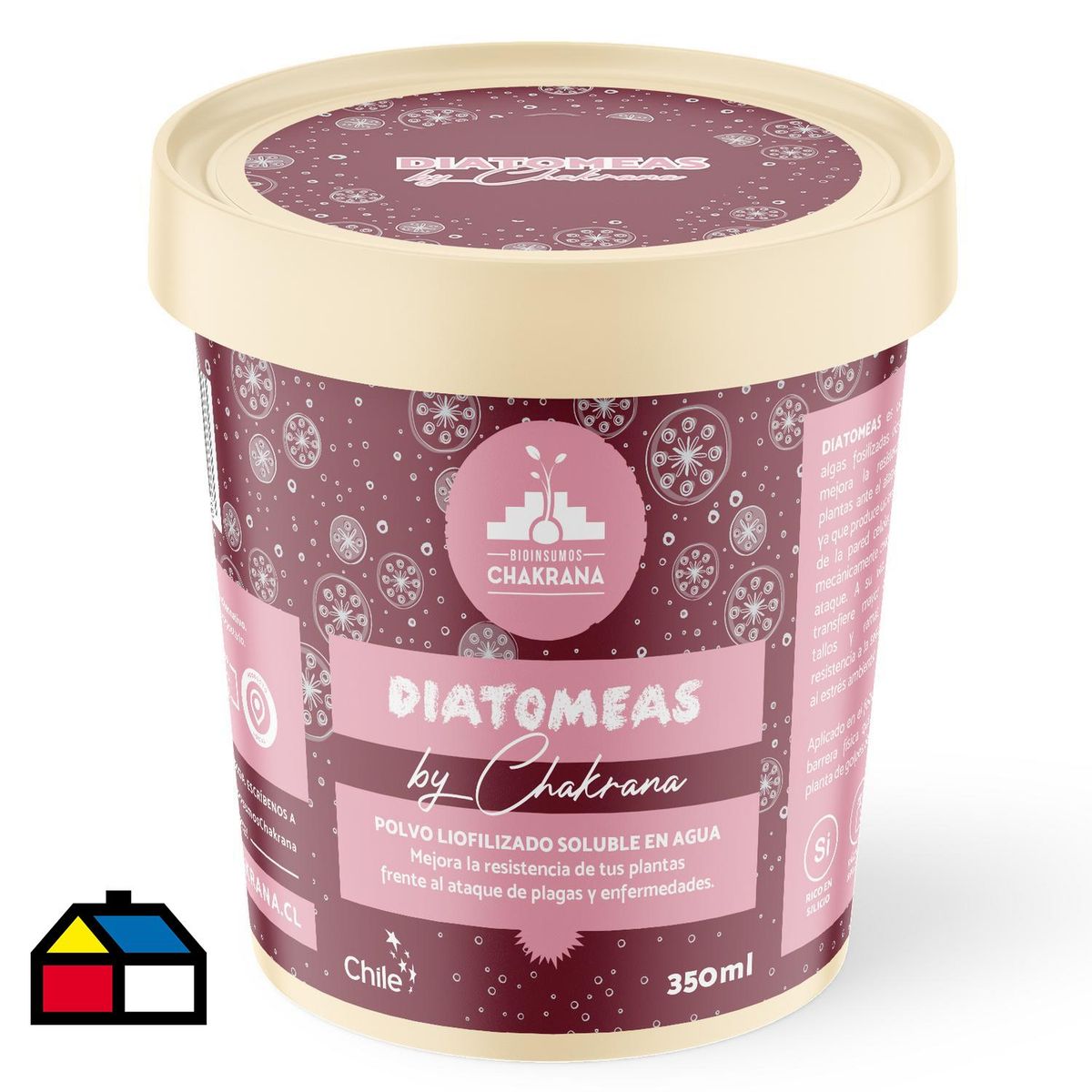 CHAKRANA - Tierra de diatomeas 350 ml