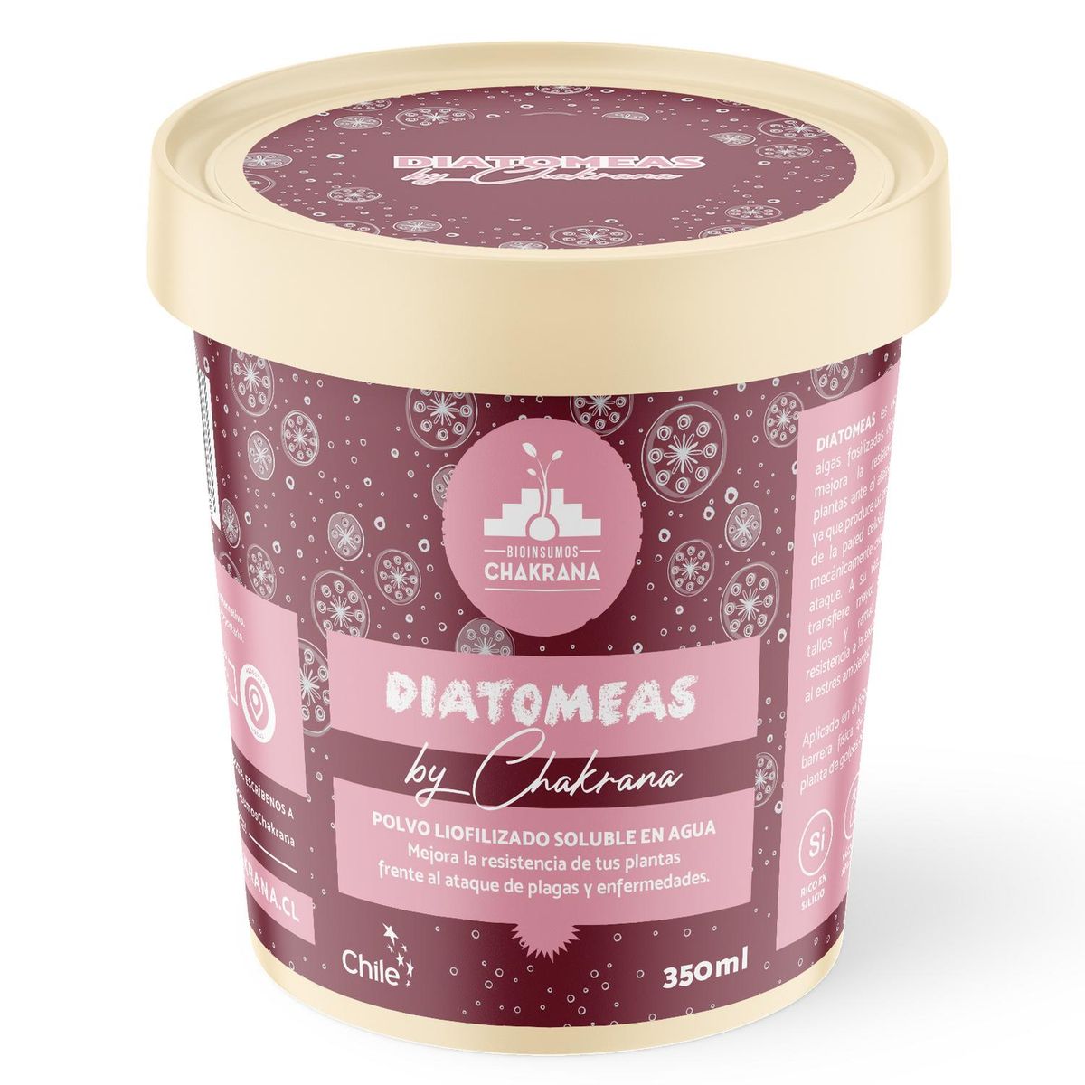 CHAKRANA - Tierra de diatomeas 350 ml