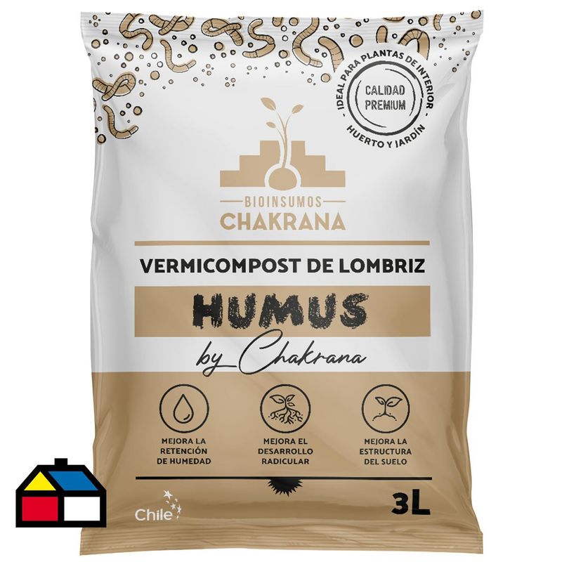 CHAKRANA - Humus 3 L