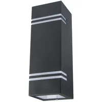 Apliqué Exterior Bidireccional Bika 60 W IP44 Luz Neutro