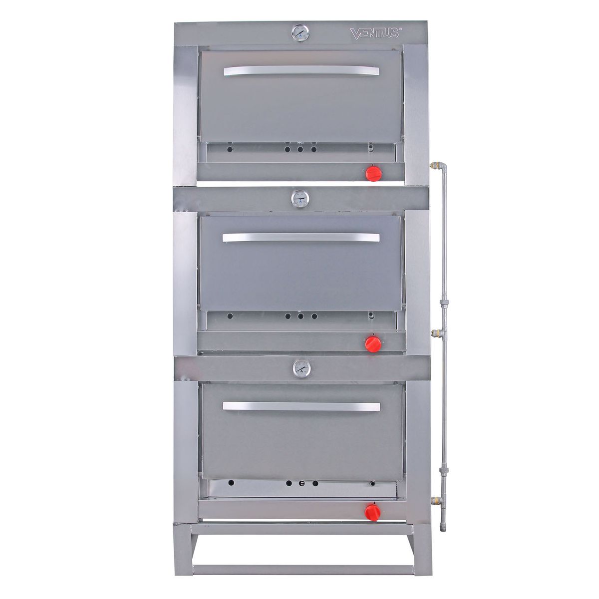 VENTUS - Horno Gas Licuado Piso 450 Litros 3 Cámaras