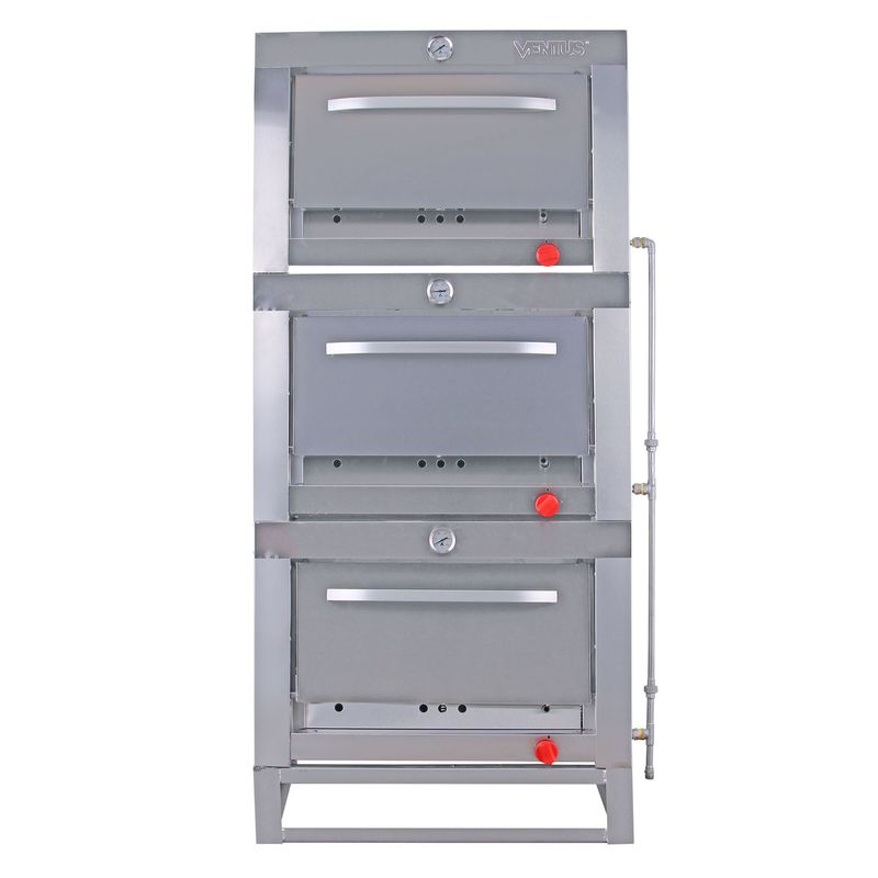 VENTUS - Horno Gas Licuado Piso 450 Litros 3 Cámaras