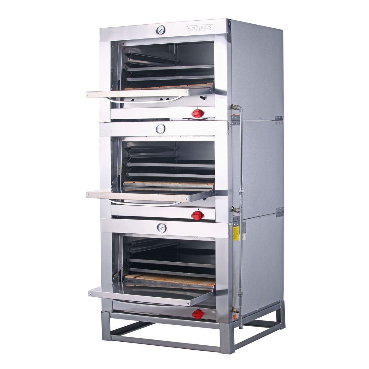 VENTUS - Horno Gas Licuado Piso 450 Litros 3 Cámaras