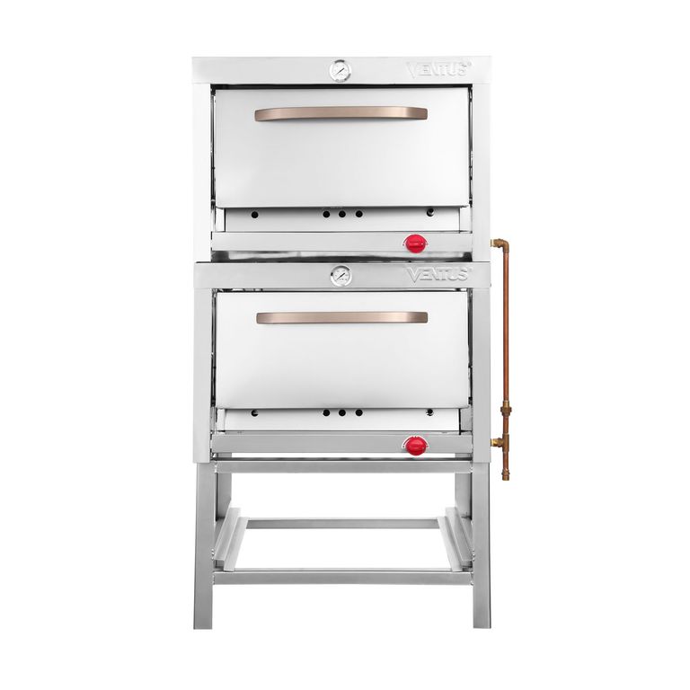 VENTUS Horno Gas Licuado Piso 260 Litros 2 Cámaras