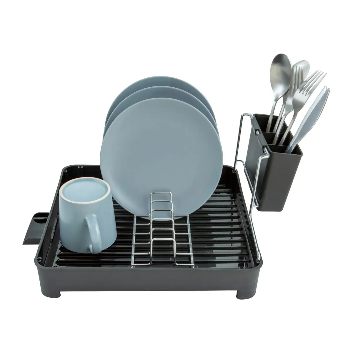 FTA - Secador Platos 1 Nivel Metal 39,5X30,5X17,5 Cm