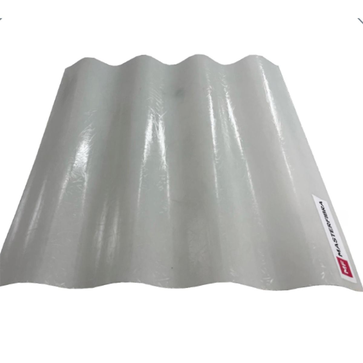 MASTERFIBRA - Plancha Fibra de vidrio  0.7 mm 85x366 cm Blanco Luz