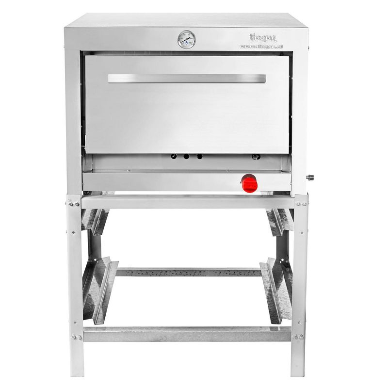 TICGAS - Horno Industrial Gas Licuado Piso 130 litros 1 Cámara