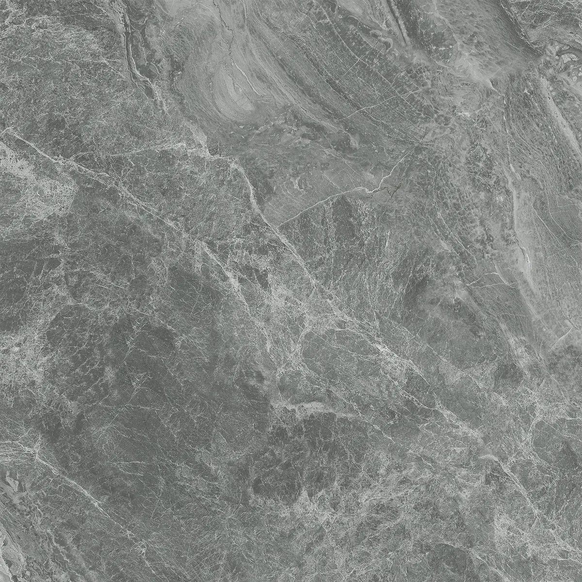 RALOSA - Porcelanato 60x60 cm Treviso Brillo Gris oscuro 1.44 m2