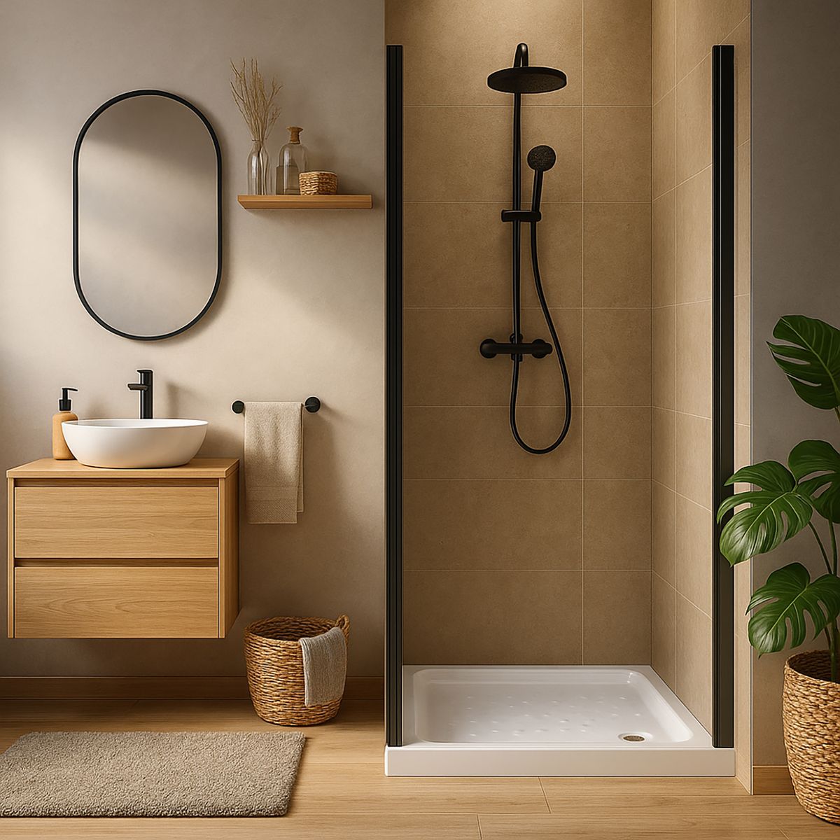 NORGLAS - Receptáculo Antonia 80x80x14 cm