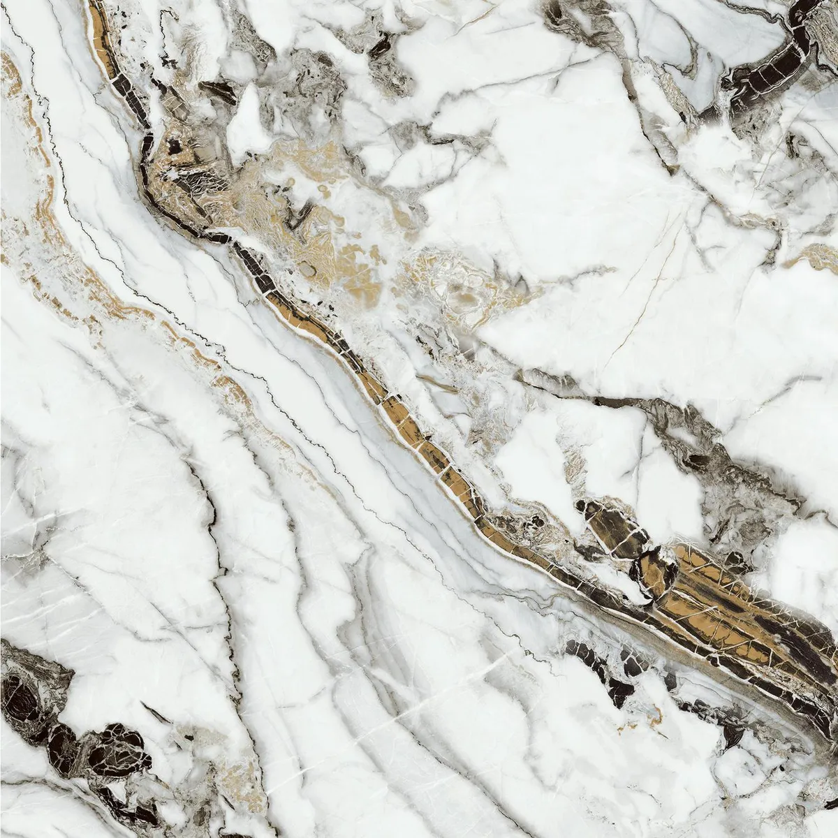 RALOSA - Porcelanato 60x60 cm Venecia Brillo Blanco 1.44 m2