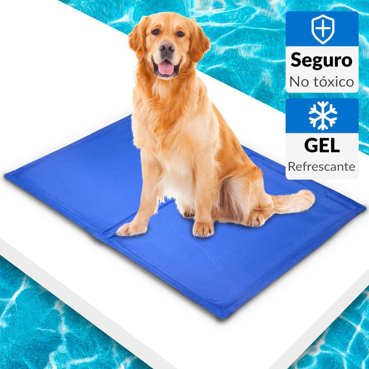 GARTEN CHILE - Manta Refrescante Frío Para Mascotas 45X60 Cm
