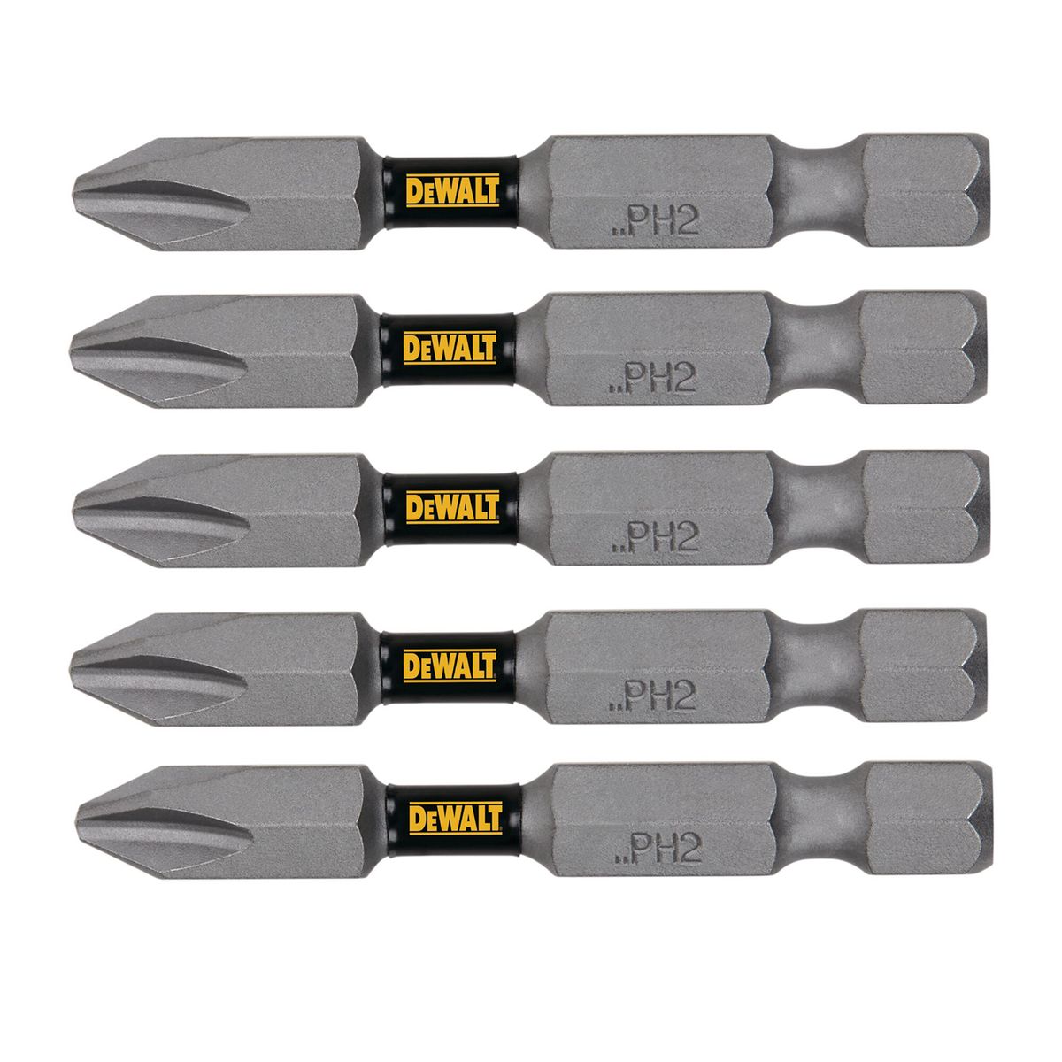 DEWALT - Set puntos phillips 2" 5 unidades