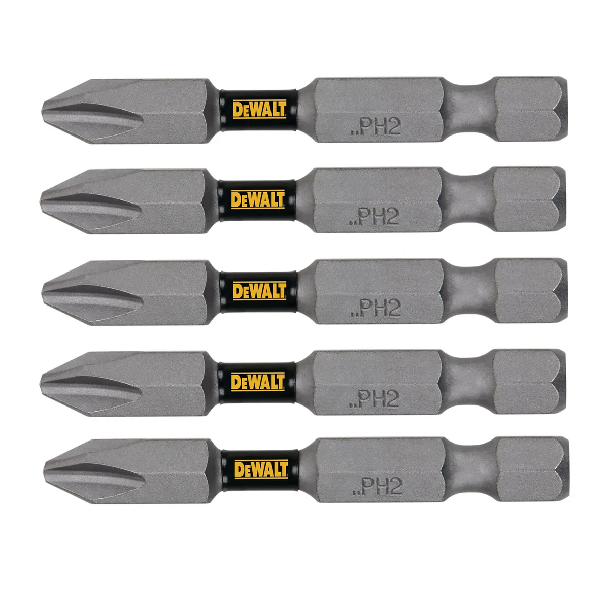 DEWALT - Set puntos phillips 2" 5 unidades