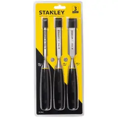 STANLEY - Juego de formones 3 piezas