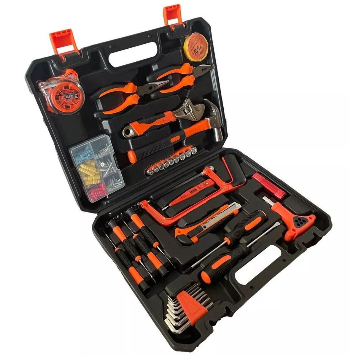 LERNEN - Set 150 Piezas Herramientas Manuales + Maletín Portátil