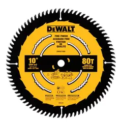 DEWALT - Disco de sierra 10" 80 dientes