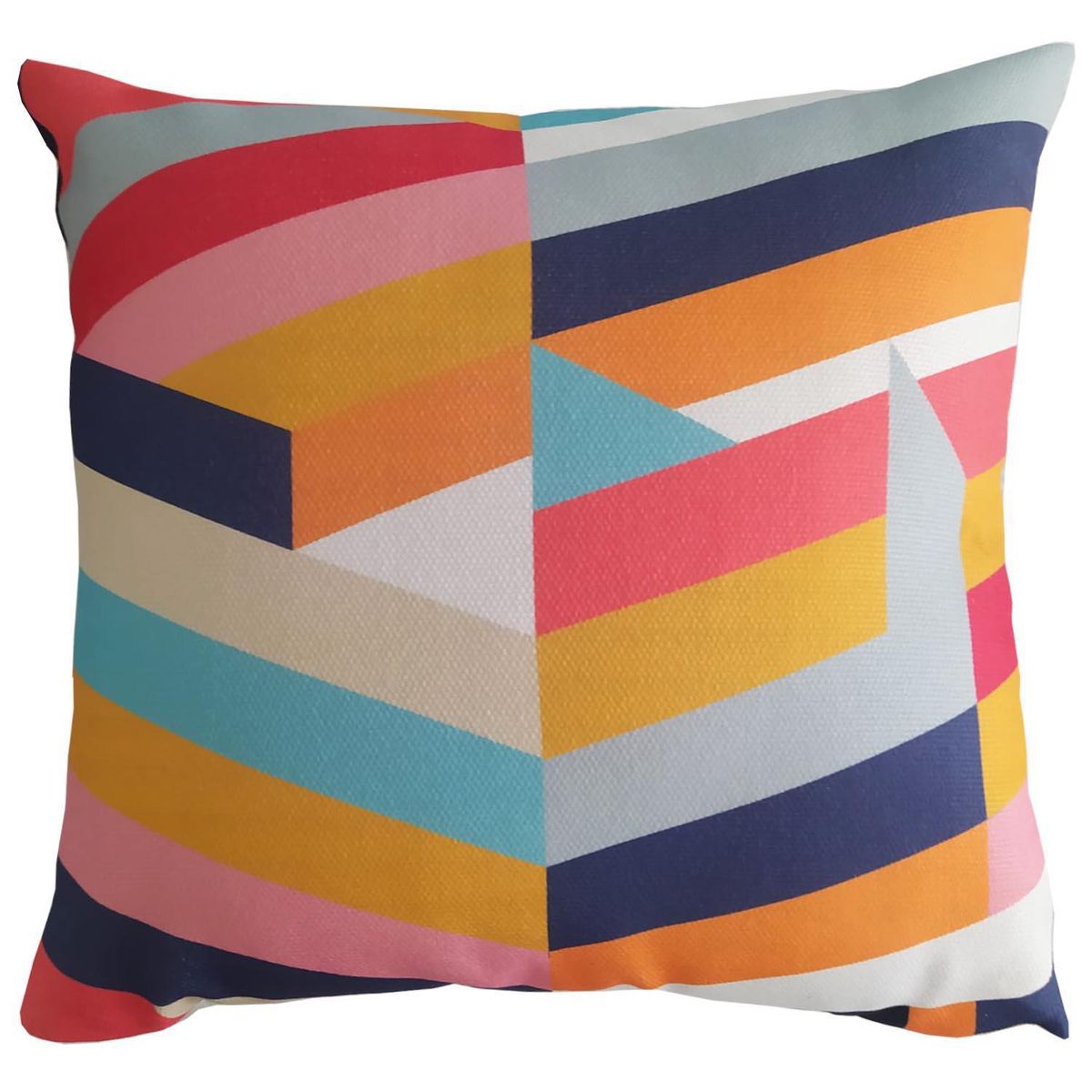 INES JOHNSON - Cojín Happy Colors 44x44 cm