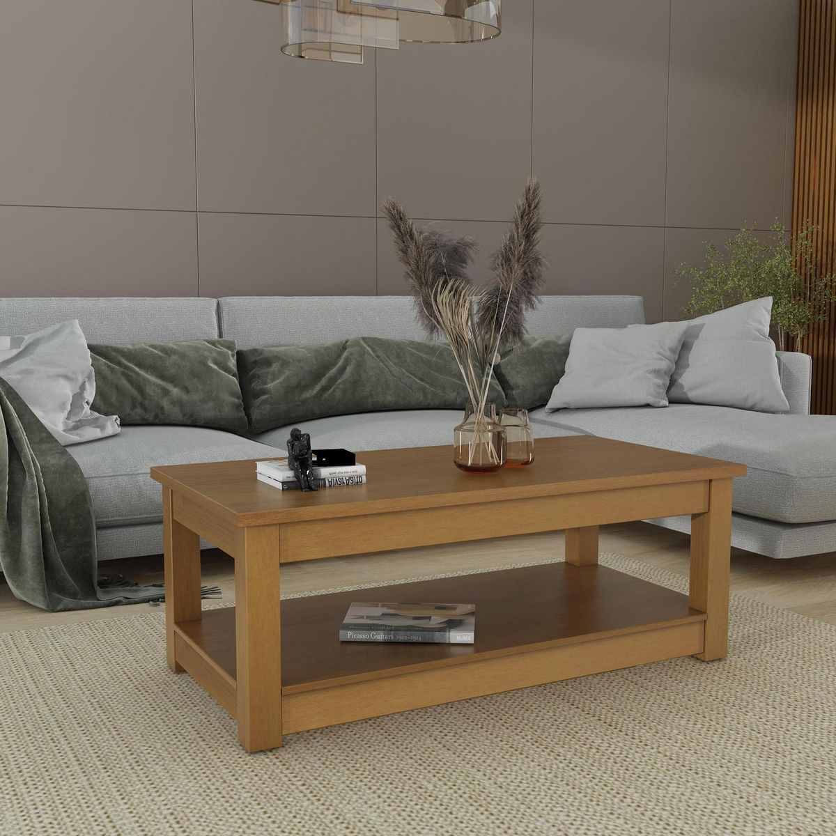 EXIT - Mesa de centro almendra