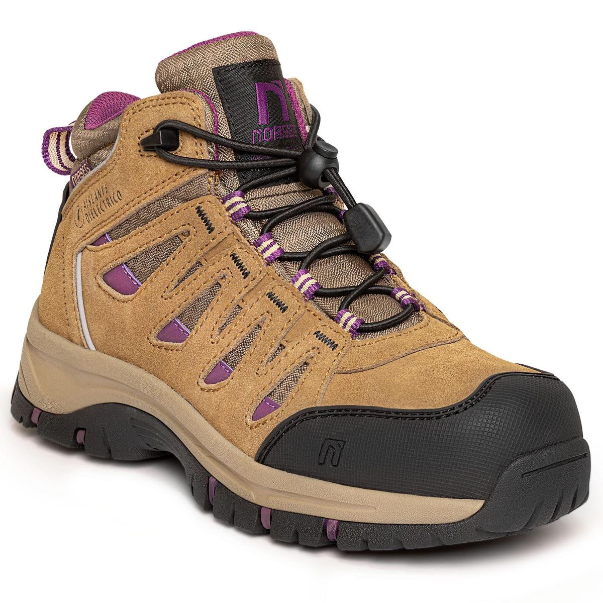 NORSEG - Zapato de Seguridad Mujer Talla 35 Edna CT