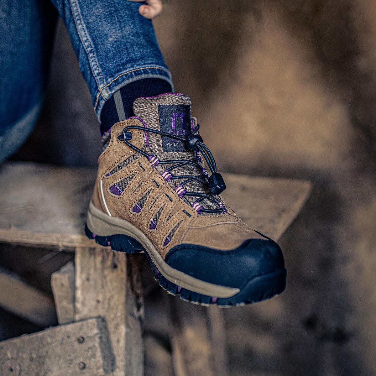 NORSEG - Zapato de Seguridad Mujer Talla 35 Edna CT