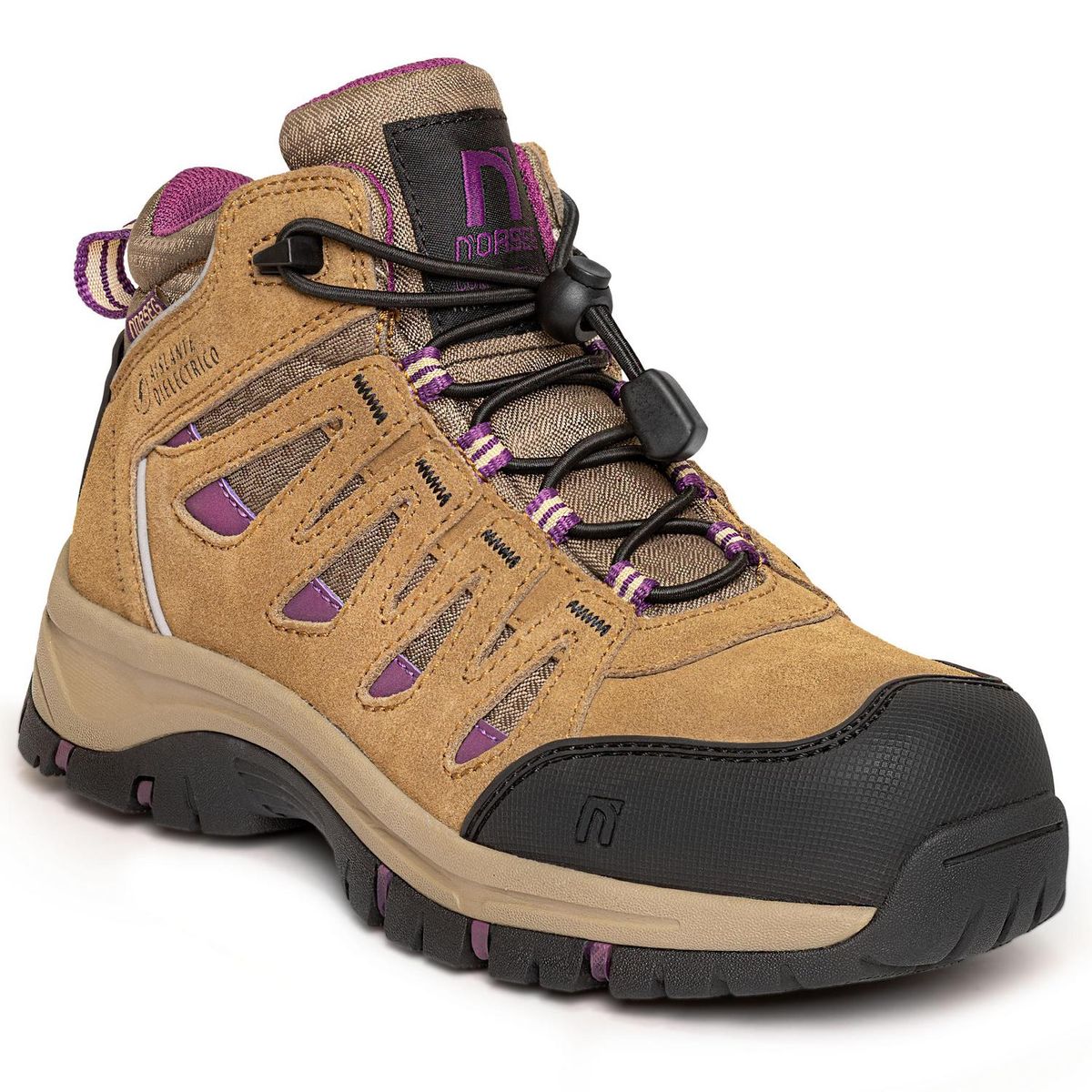 NORSEG - Zapato de Seguridad Mujer Talla 35 Edna CT