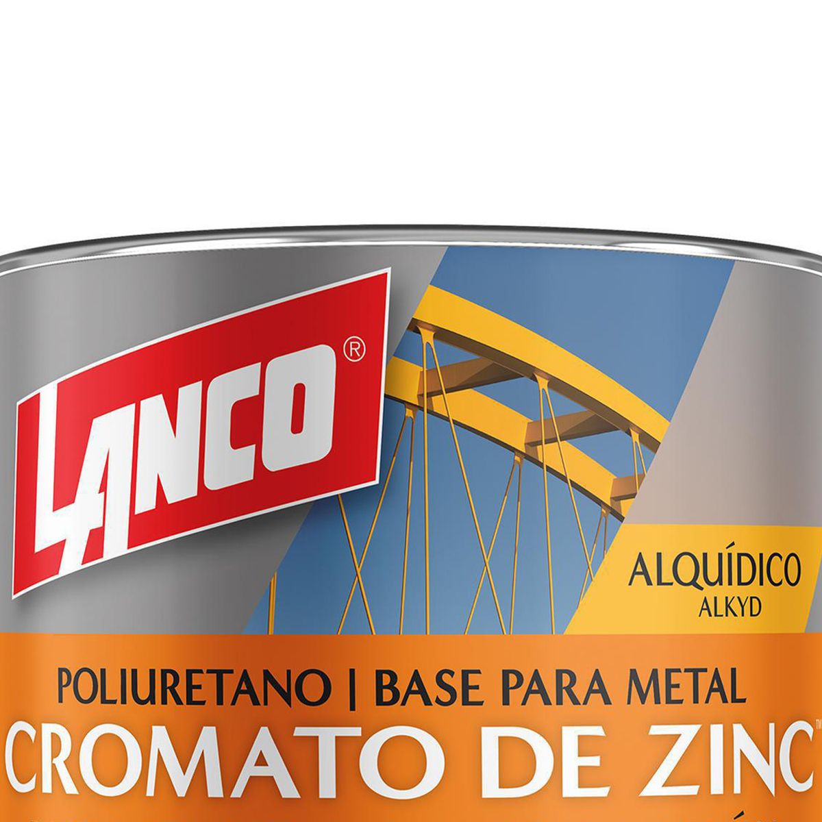 LANCO - Anticorrosivo Poliuretano Cromato de Zinc Lata 1 galón(es) Mate AMARILLO