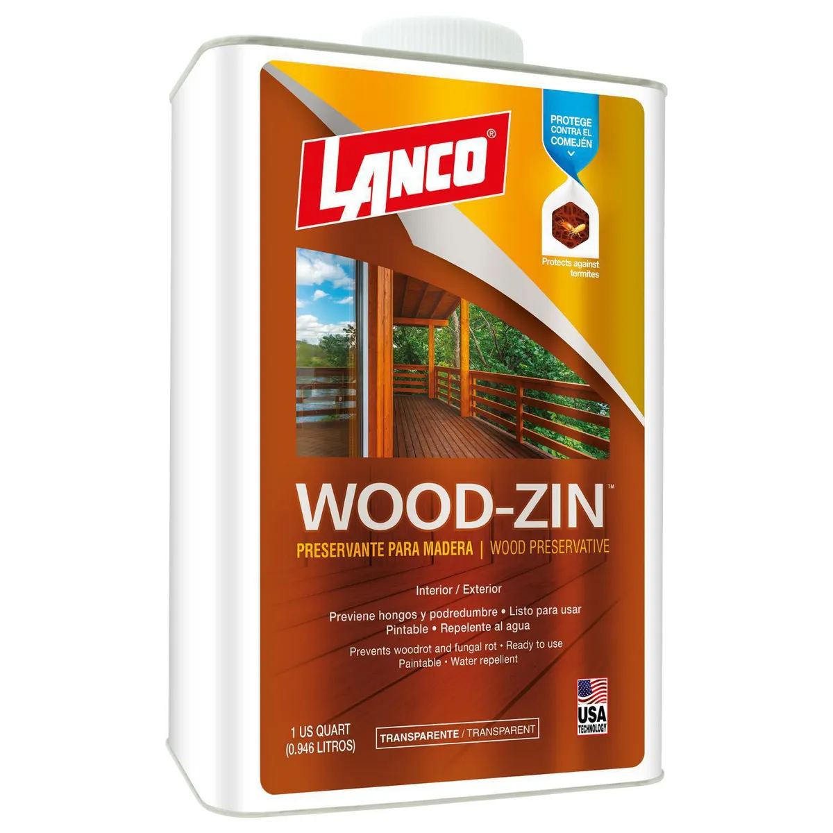 LANCO - Protector Antitermitas Brillante 1 l Incoloro