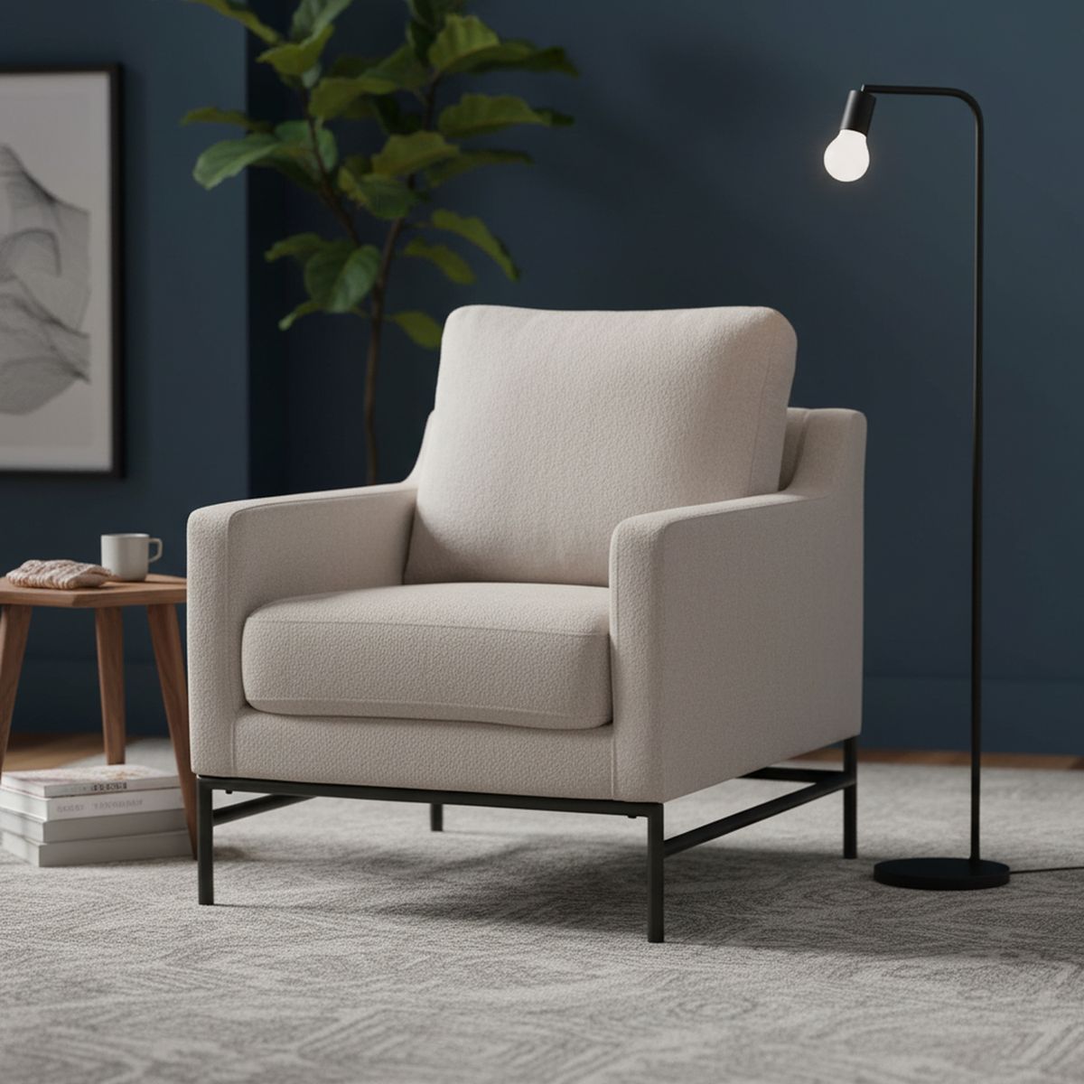 CIC - Poltrona 1 cuerpo Cilla 75x91x86 cm 