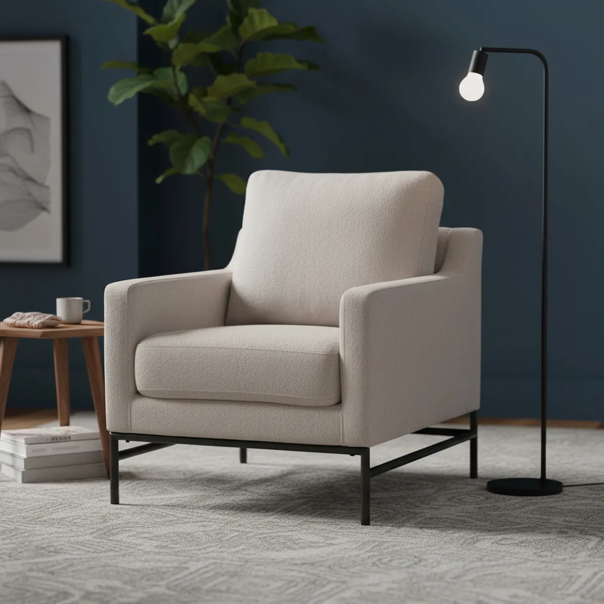 CIC - Poltrona 1 cuerpo Cilla 75x91x86 cm 