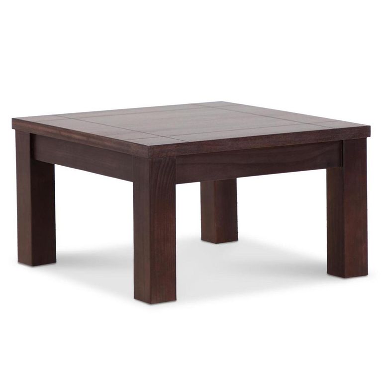 CIC Mesa centro Ñuble 70x70x40 cm chocolate