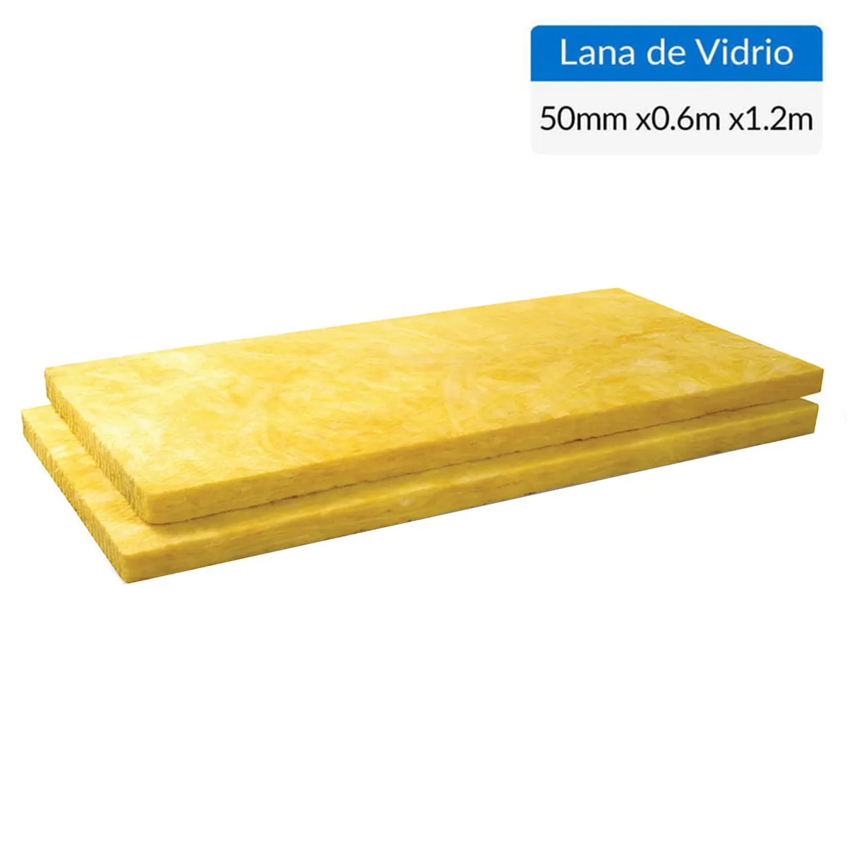 AISLANGLASS - Lana de vidrio R131 libre 50mm 0,60x1,2m 12 paneles