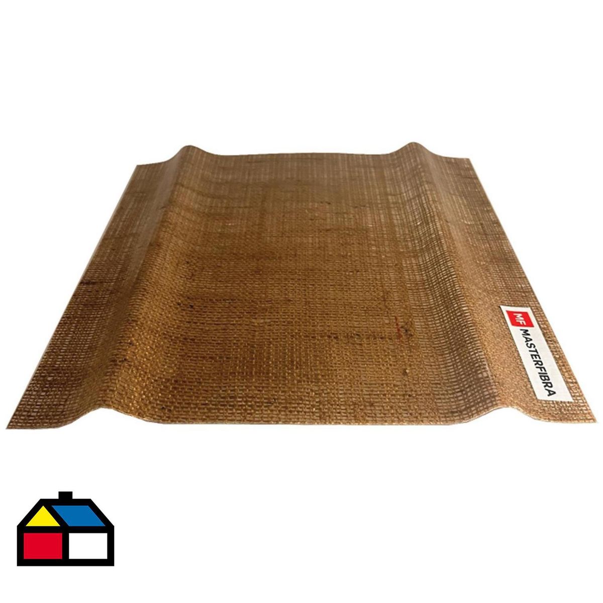 MASTERFIBRA - Plancha Fibra de vidrio 5V 1.2 mm 90x200 cm Natural