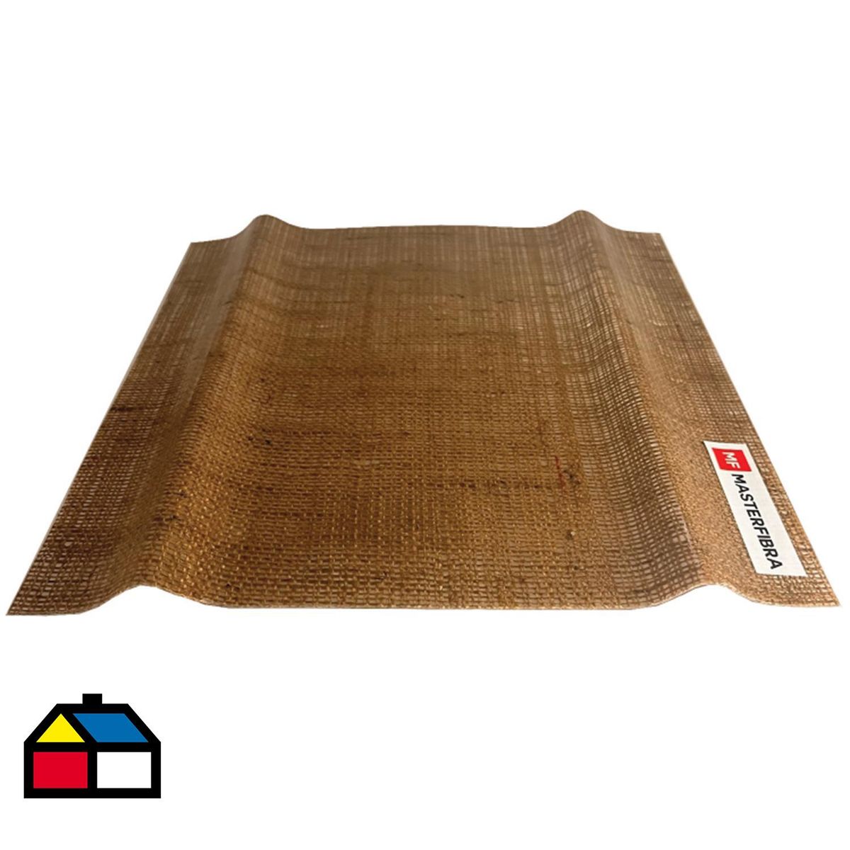 MASTERFIBRA - Plancha Fibra de vidrio 5V 1.2 mm 90x300 cm Blanco luz