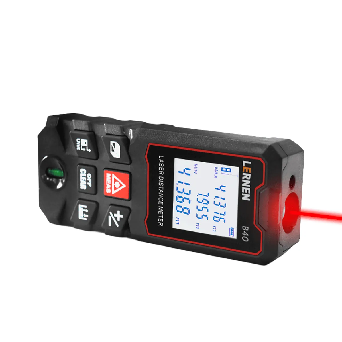LERNEN - Medidor De Distancia Laser Digital 40M Con Accesorios