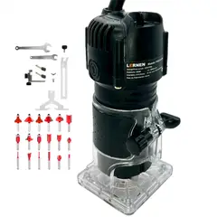 LERNEN - Fresadora eléctrica 550W + accesorios