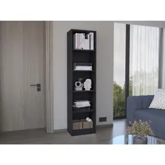TUHOME - Estante E2 Home MDP 5 Nivel(es) 45x180.6x29.9 cm Wengué