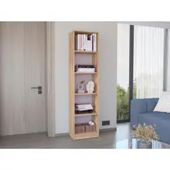 TUHOME - Estante E2 MDP 5 Nivel(es) 45x180.6x29.9 cm Macadamia